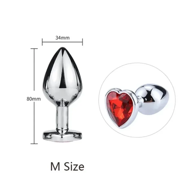 dilatador anal fácil inserción silicona