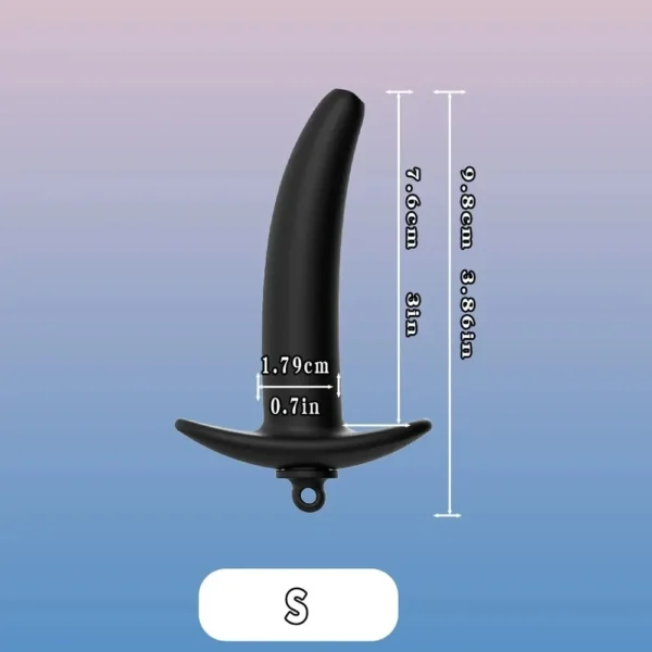 dilatador anal hueco silicona cuerpo seguro 1