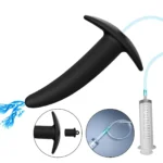 dilatador anal hueco silicona suave y liso