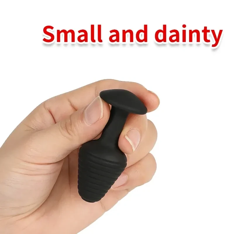 dilatador anal negro silicona espiral