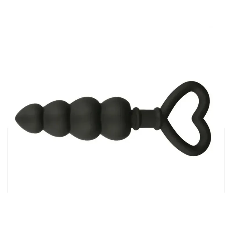 dilatador anal negro silicona suave 1