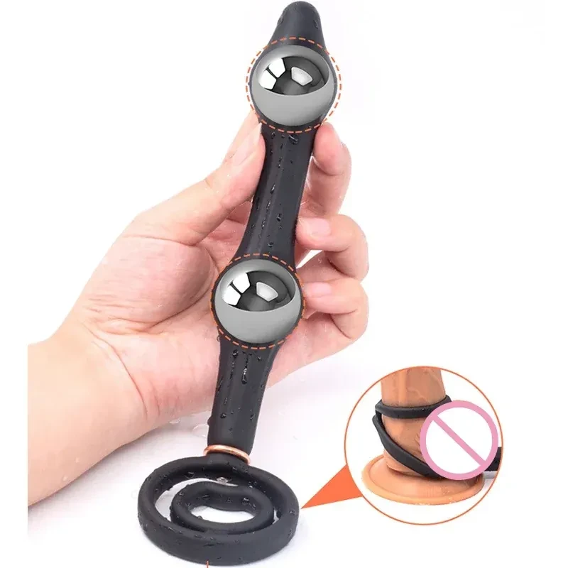 dilatador anal negro tpe metalico 1