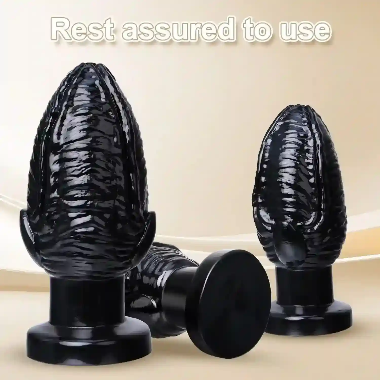 dilatador anal pvc puño con textura