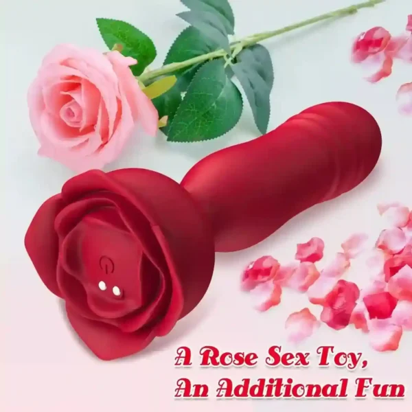 dilatador anal rosa con control remoto