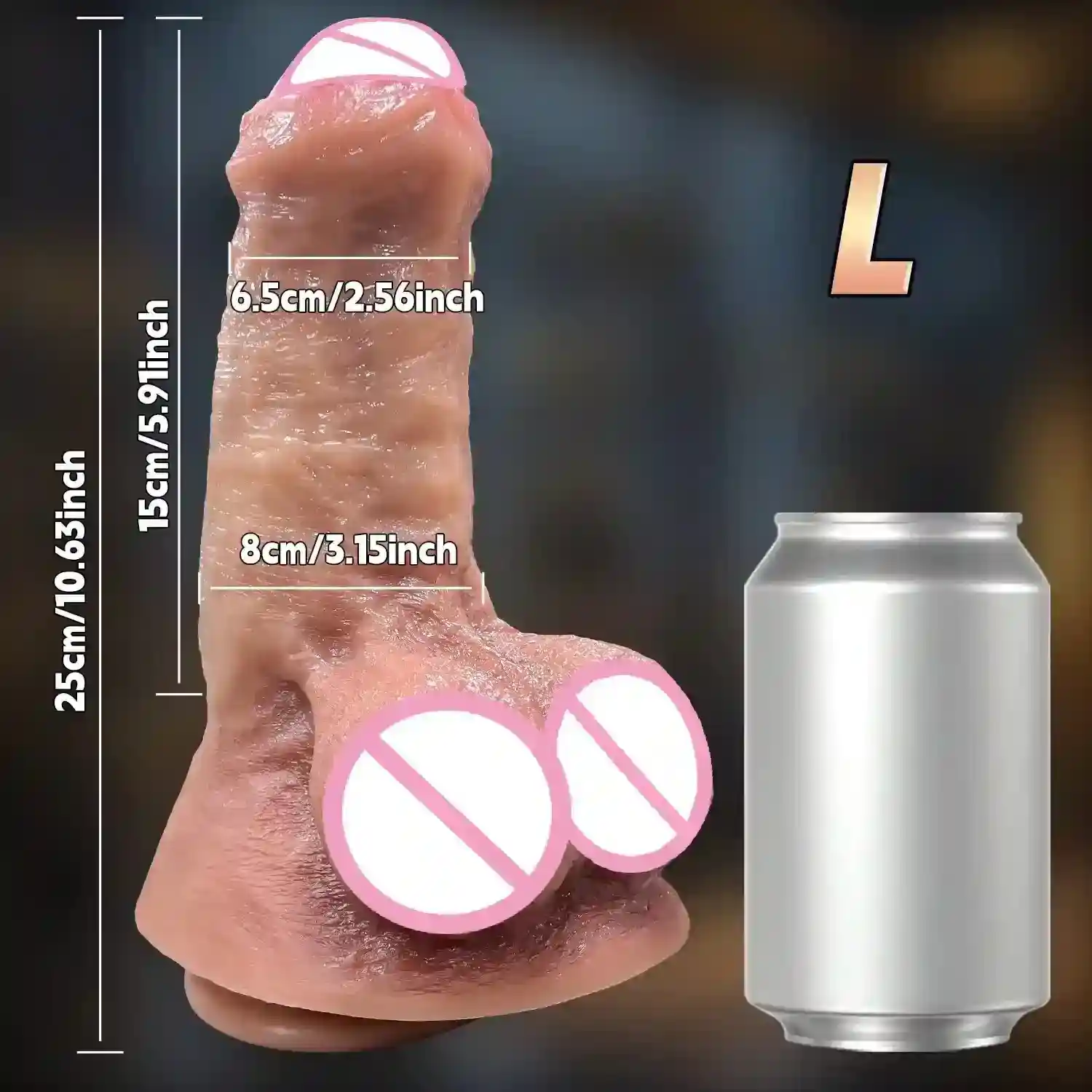 dilatador anal silicona realista grueso