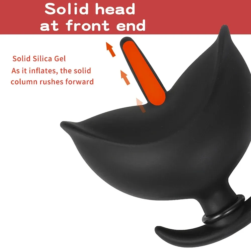 dilatador anal suave silicona liquida
