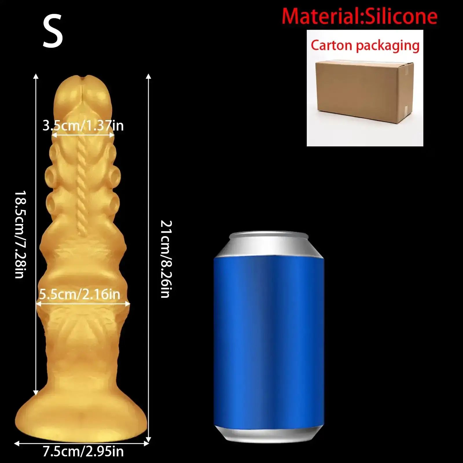 dilatador anal tentaculos cuerpo seguro grande
