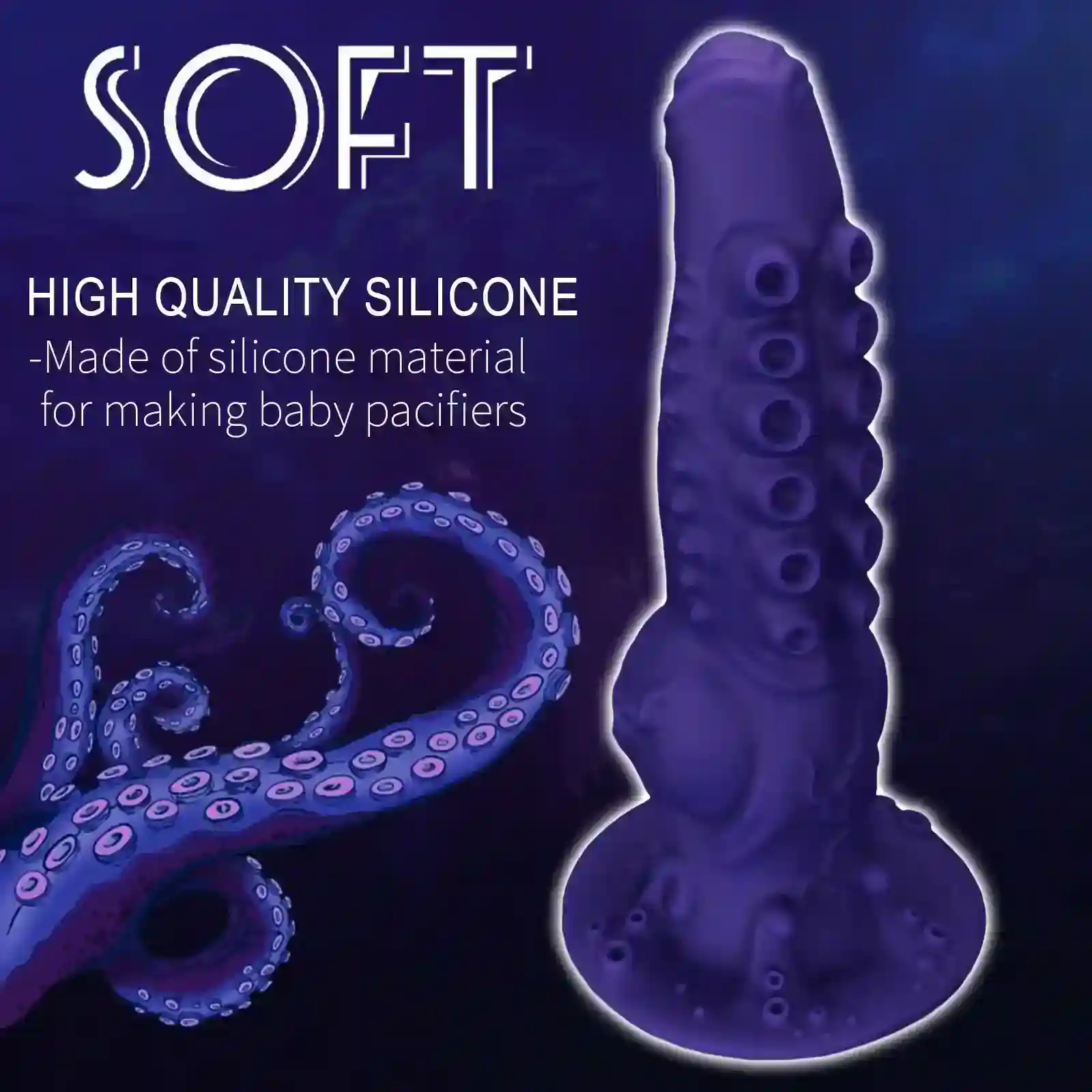 dilatador anal tentaculos estimulacion silicona