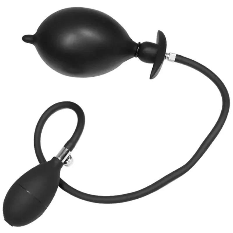 dilatador anal tpe expandible negro