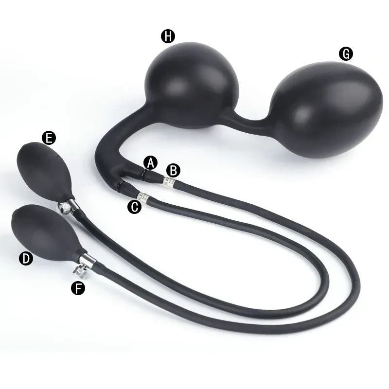 dilatador anal tpe metalico negro