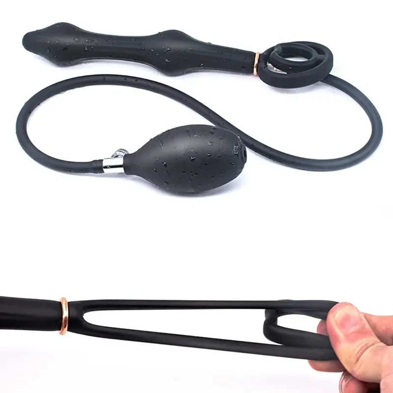 dilatador anal tpe negro metalico