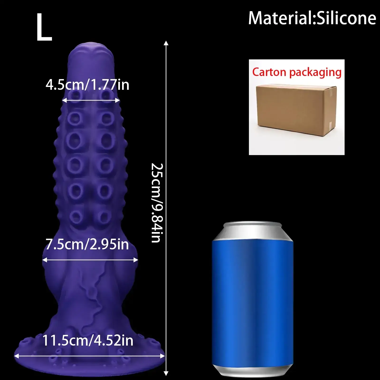 dilatador anal ventosa versatil silicona