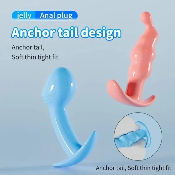 dilatadores anales silicona médica ancla