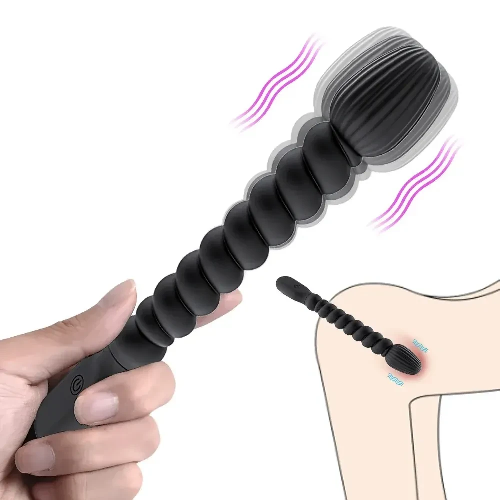 dildo anal con 10 modos vibratorios