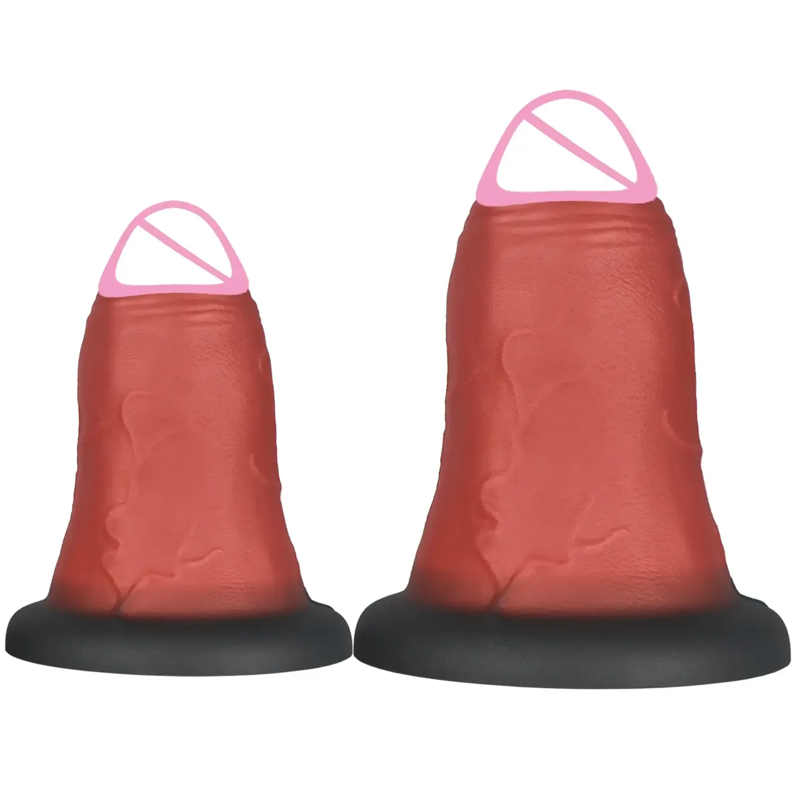 dildo anal con diseno unico silicona