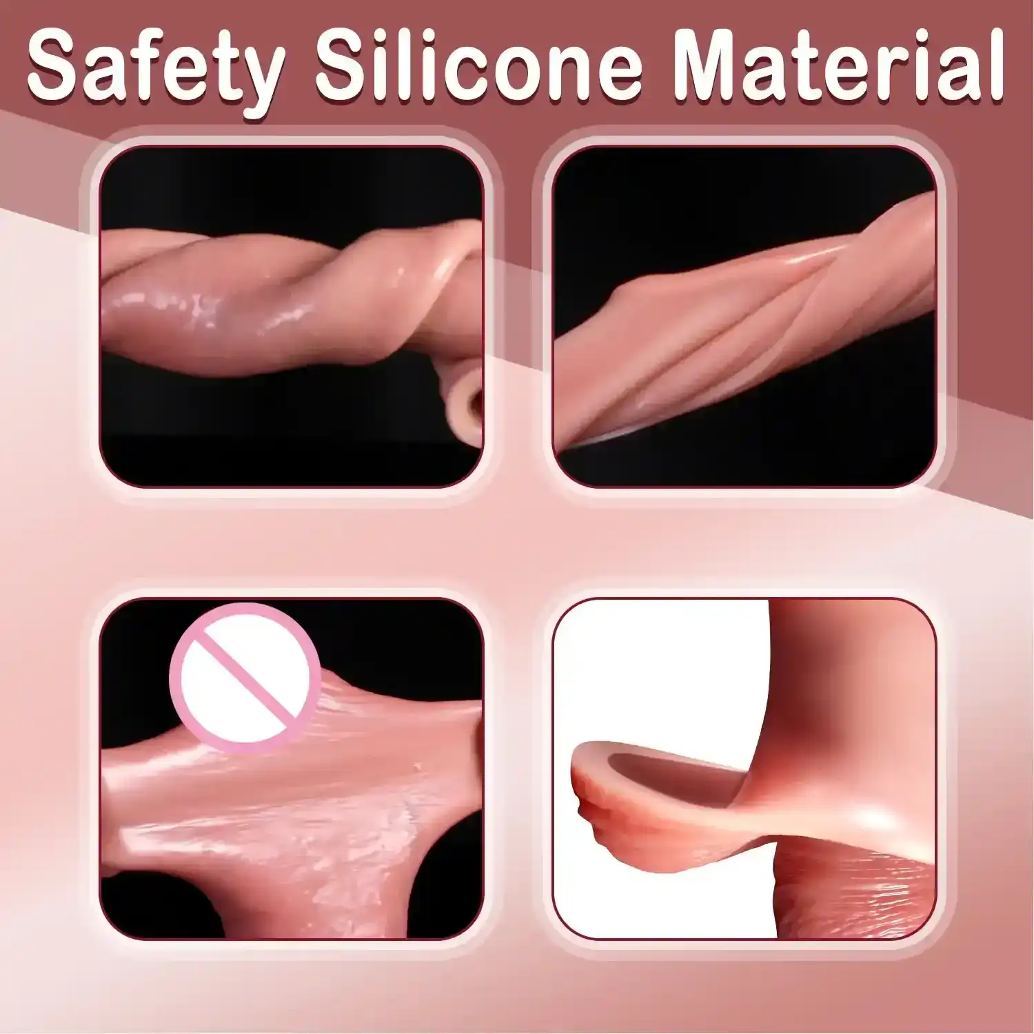 dildo anal extensor silicona medica glandula