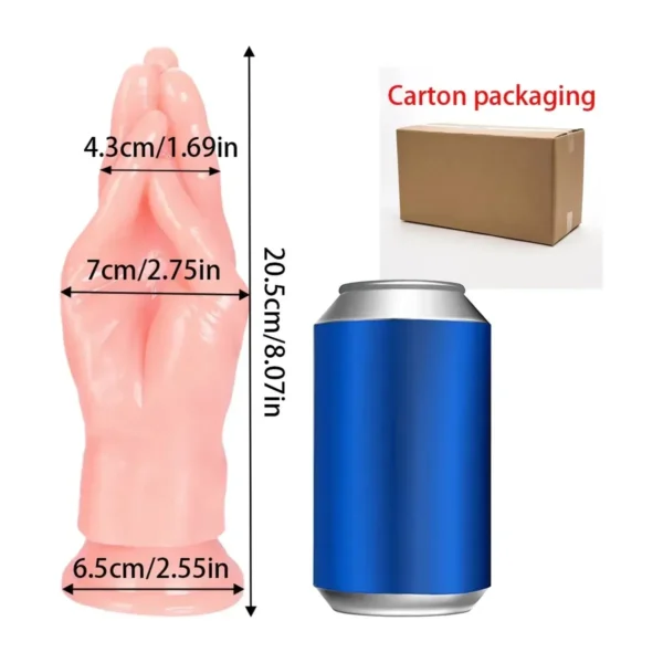 dildo anal pvc ventosa curvado