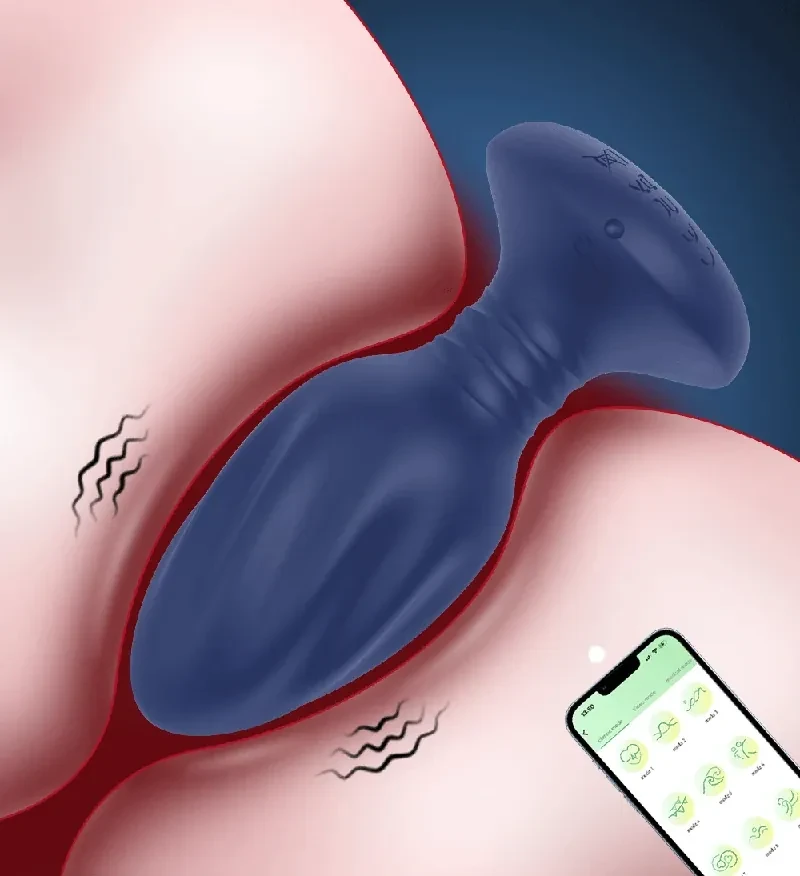 dildo anal silicona app control 1