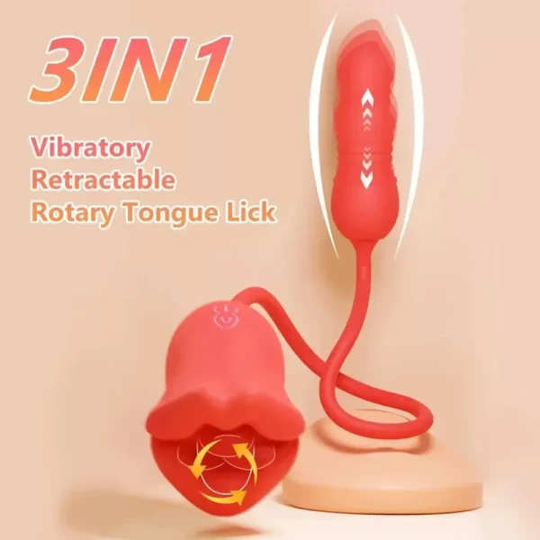 dildo anal silicona médica 7 velocidades