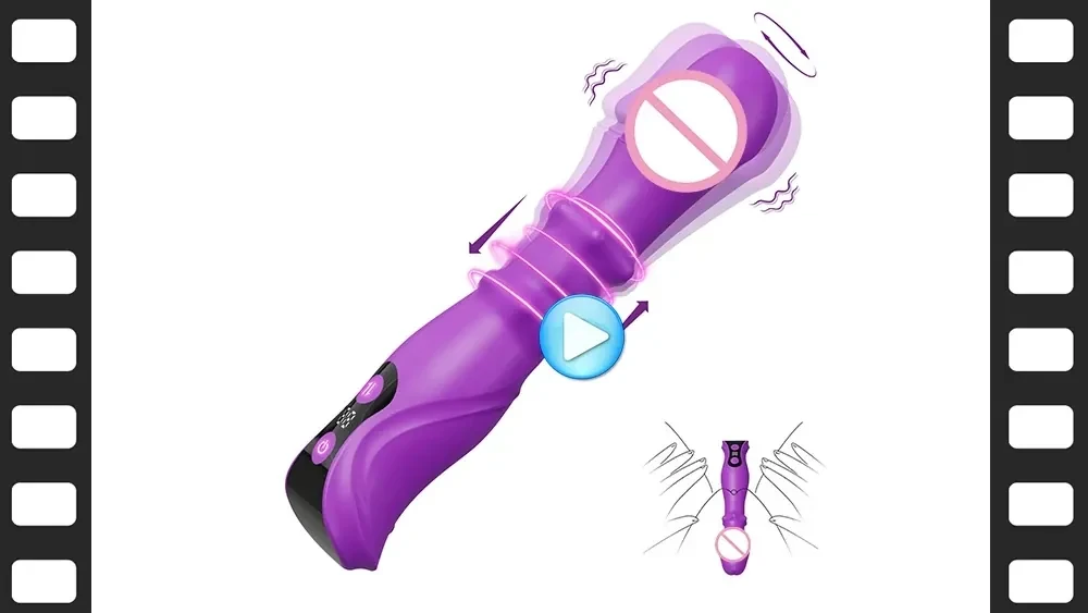 dildo anal silicona medica con empuje