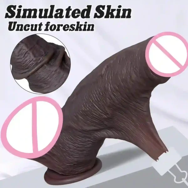 dildo anal silicona médica ventosa