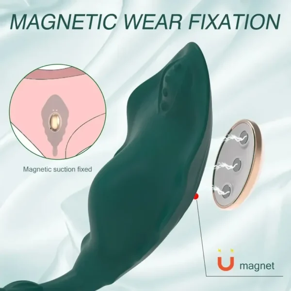 dildo con doble motor para estimulación precisa