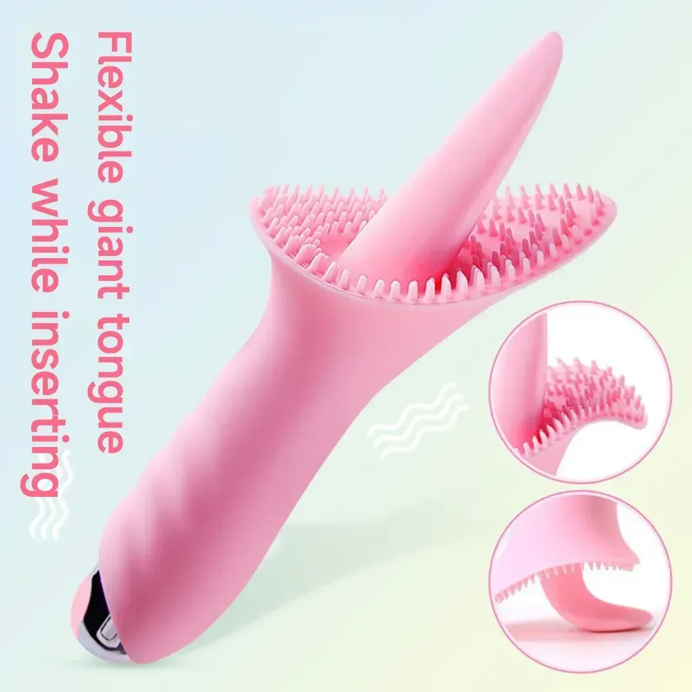 dildo con lengua vibradora para mujer