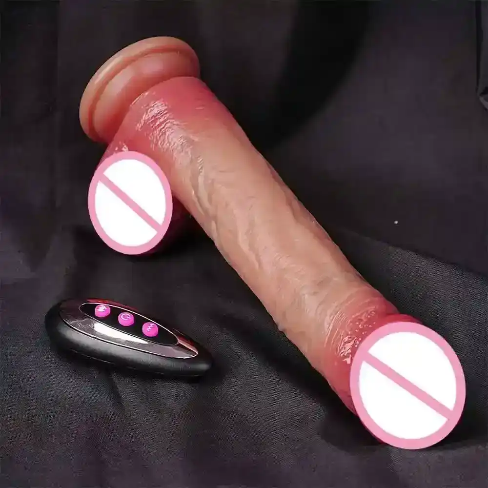 dildo con penetracion realista y rotacion