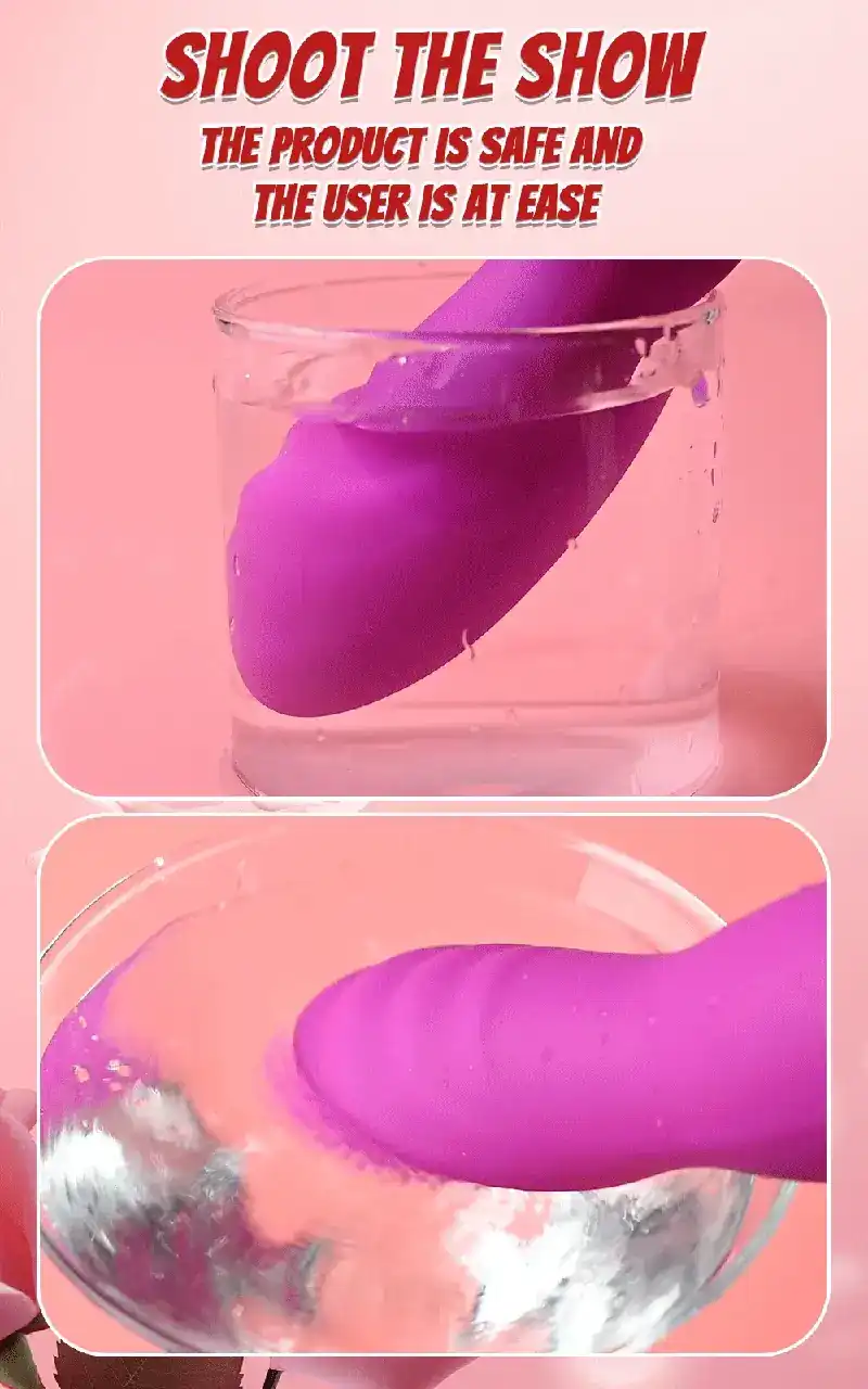 dildo con rotacion y vibracion silicona