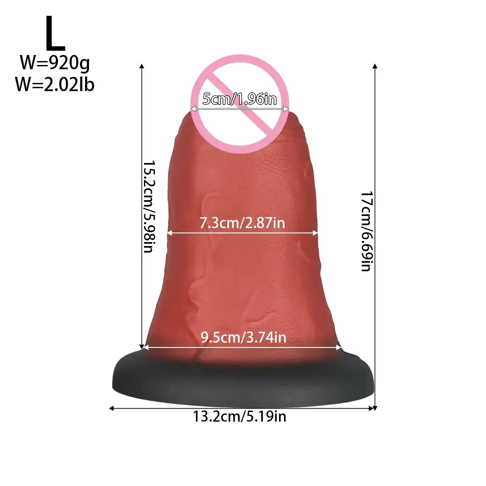 dildo con ventosa silicona medica fantasia