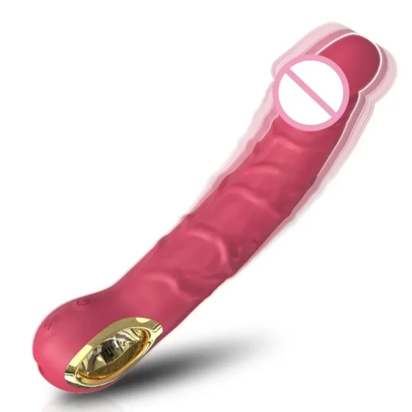 dildo de silicona con punta curvada