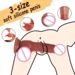 dildo de silicona con ventosa para manos libres