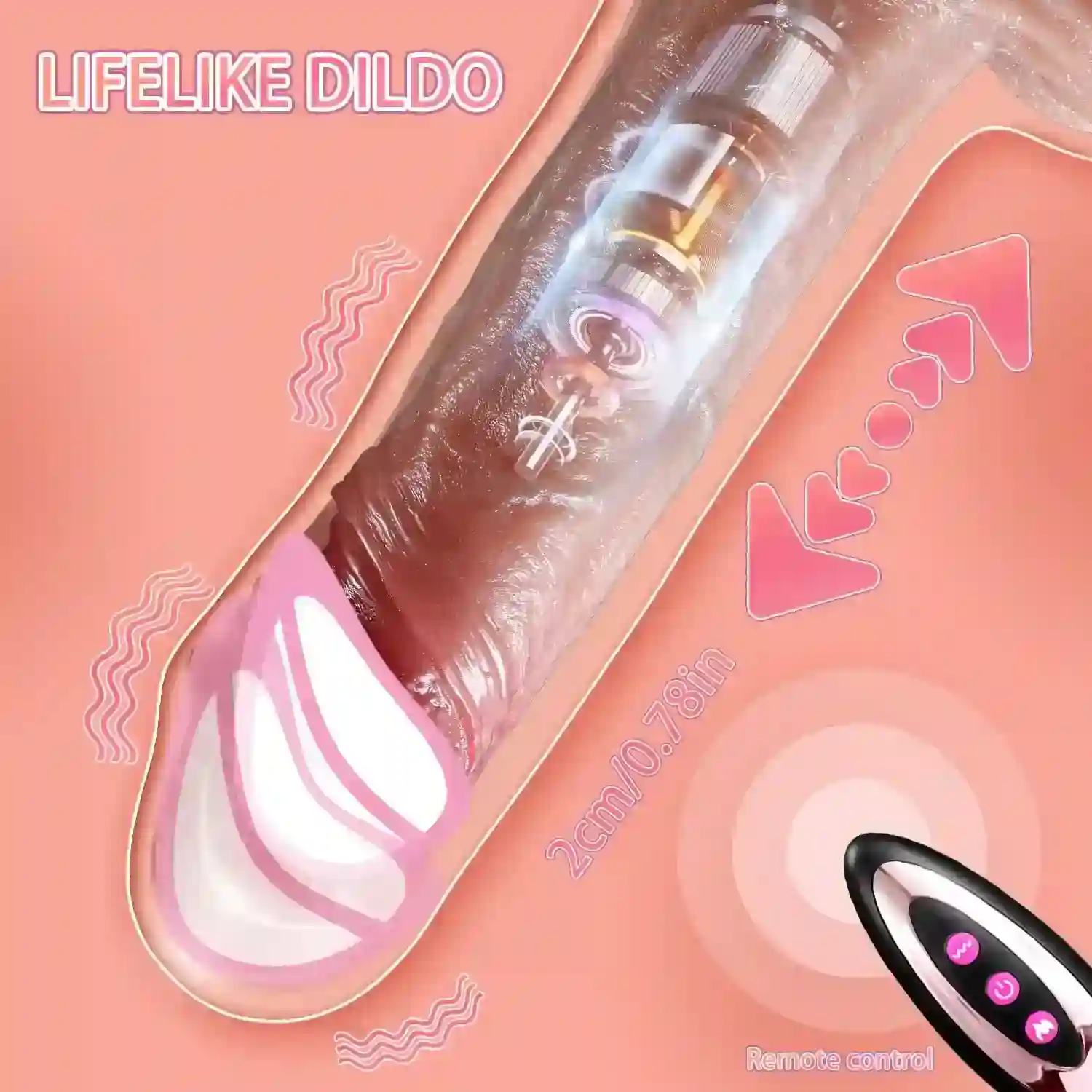 dildo de silicona realista con ventosa