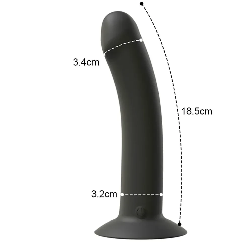 dildo discreto con vibracion ajustable