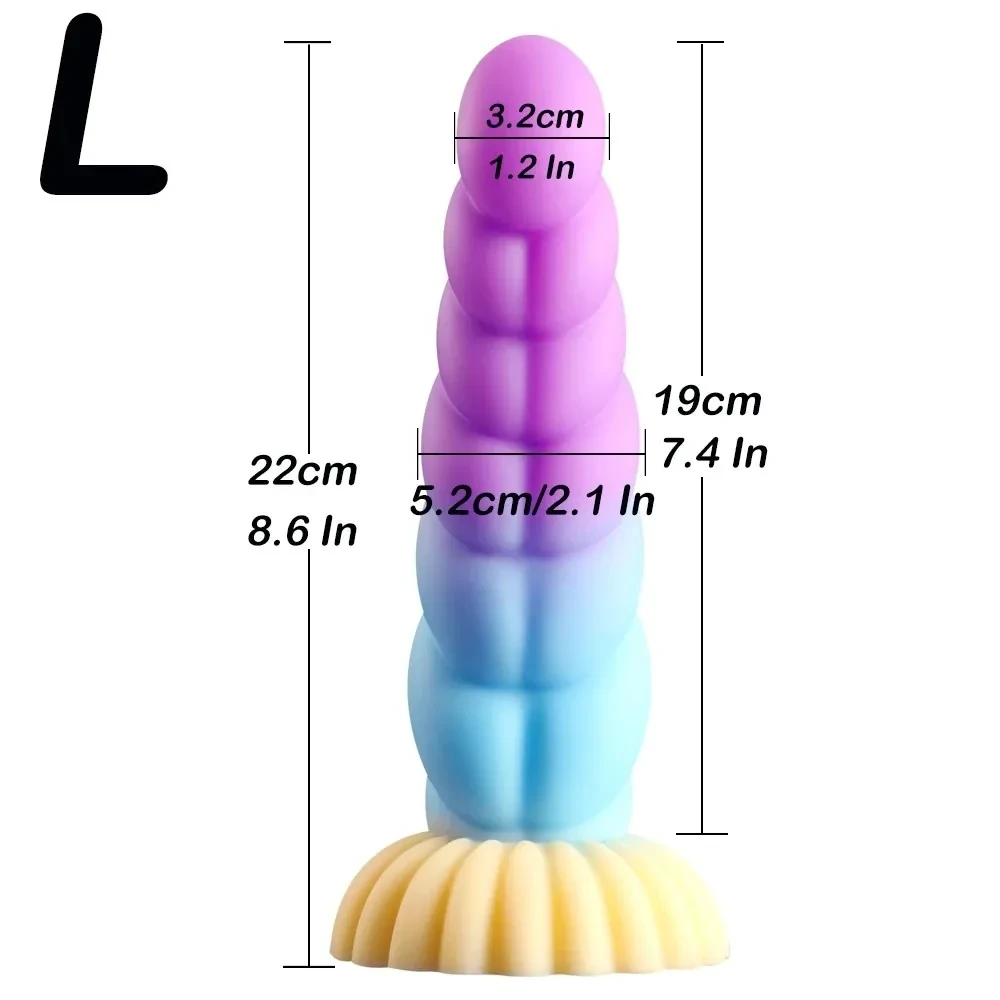 dildo dragón con ventosa impermeable