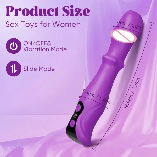 dildo fálico silicona médica vibratorio
