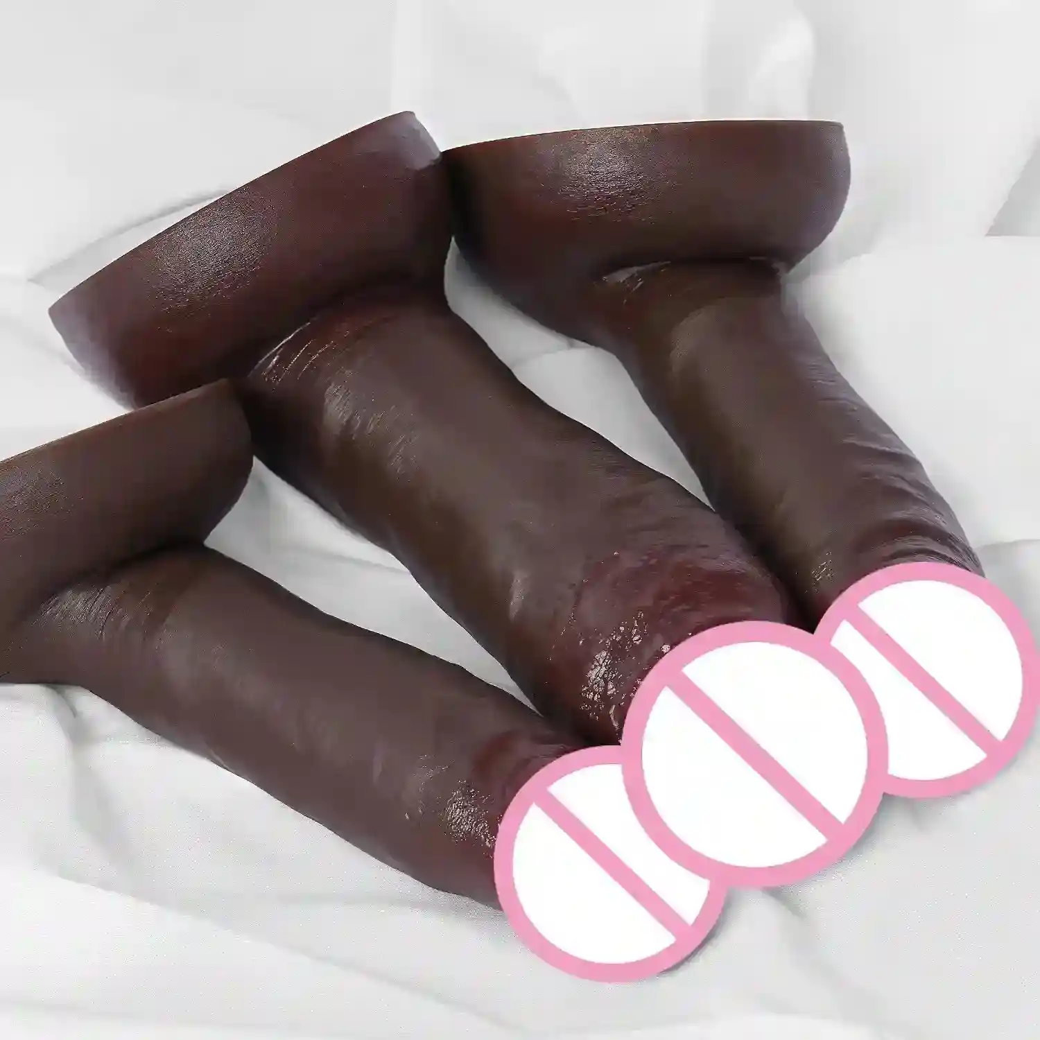 dildo flexible con glans realista