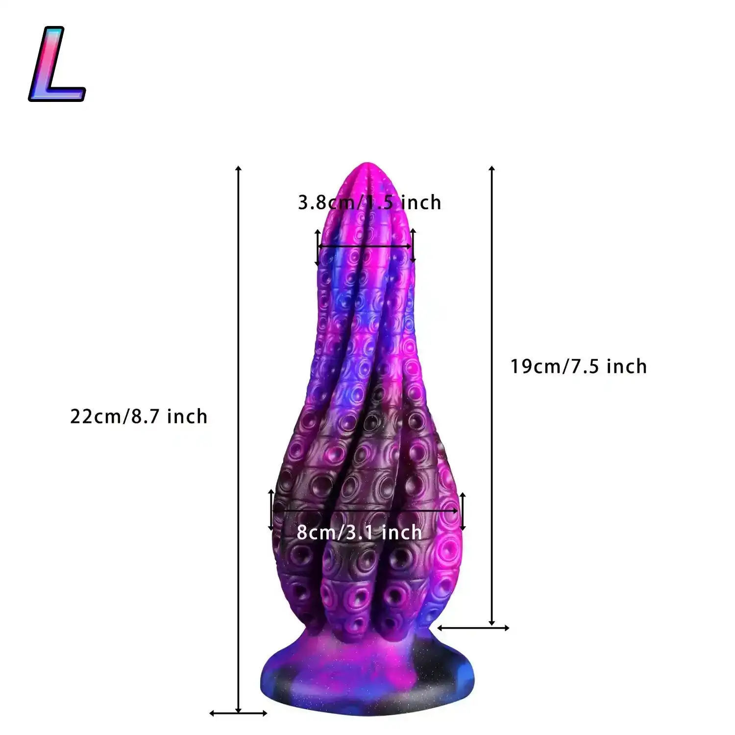 dildo grueso silicona tentáculos realistas