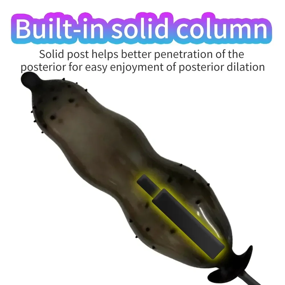 dildo inflable con estimulacion prostatica