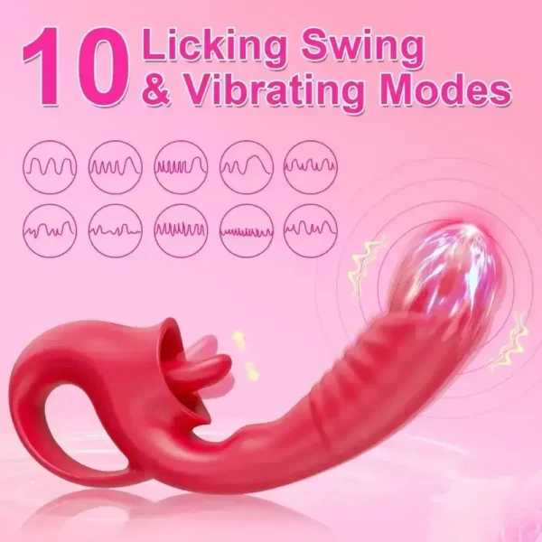 dildo lengua silicona diseño realista