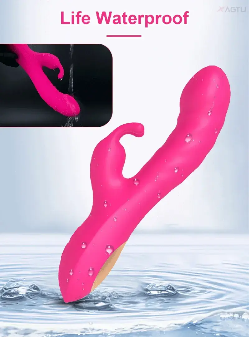 dildo morado impermeable silicona suave