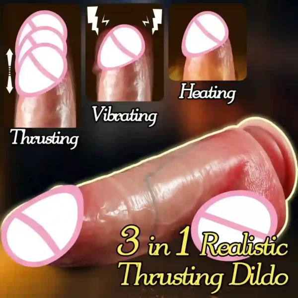 dildo para mujer con calefacción