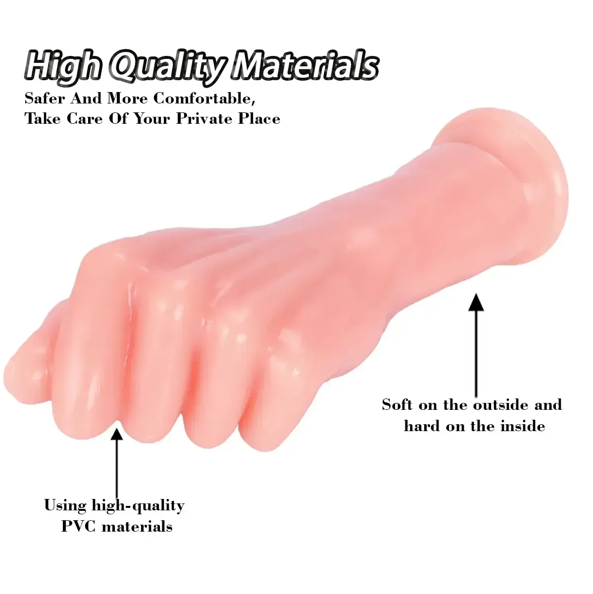dildo pvc base ventosa segura