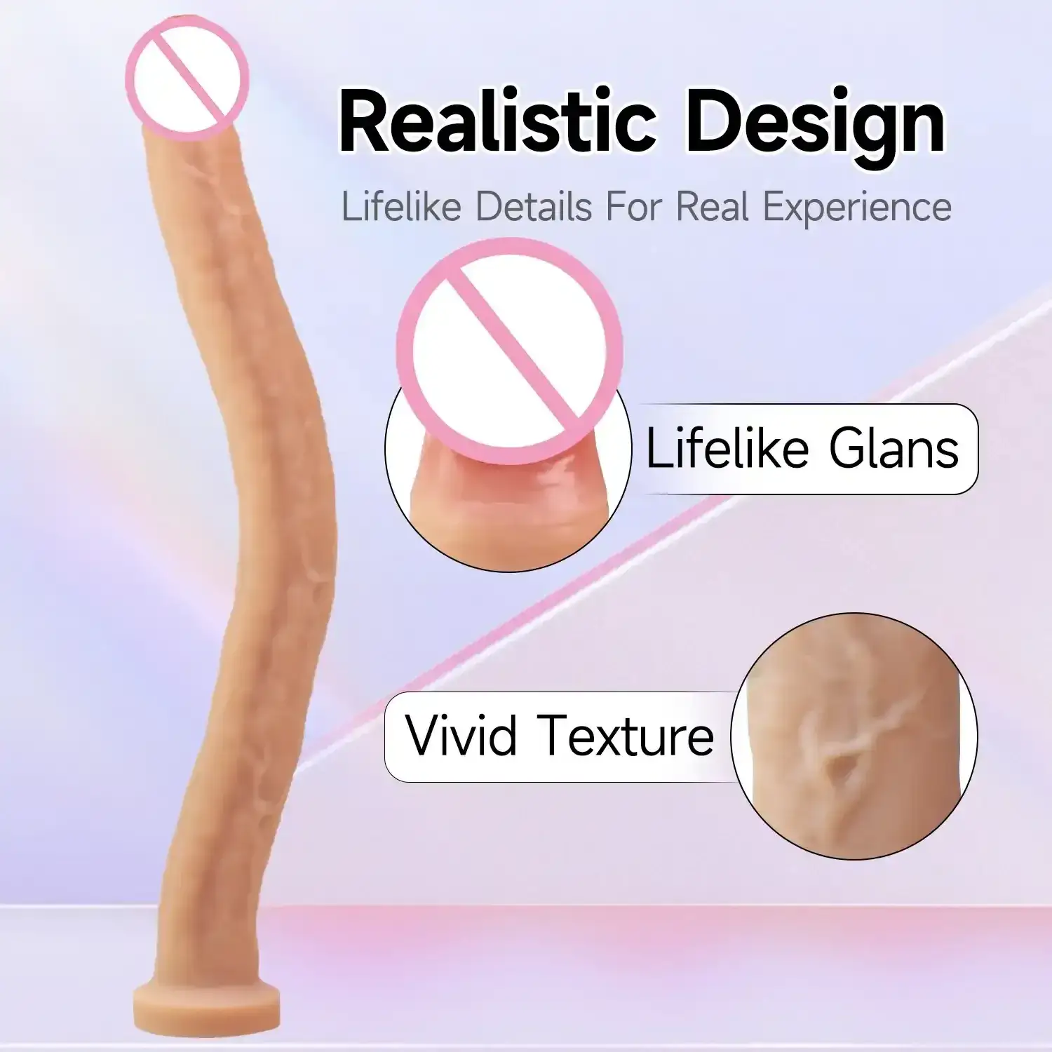 dildo realista con ventosa fuerte