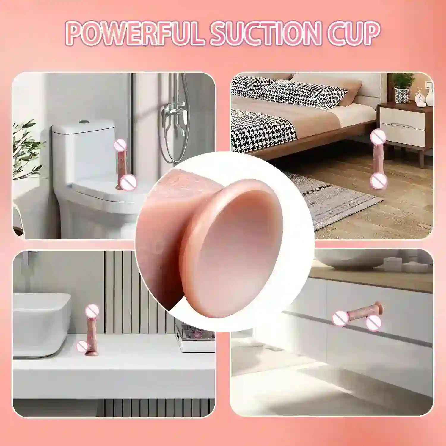 dildo realista de silicona cuerpo seguro