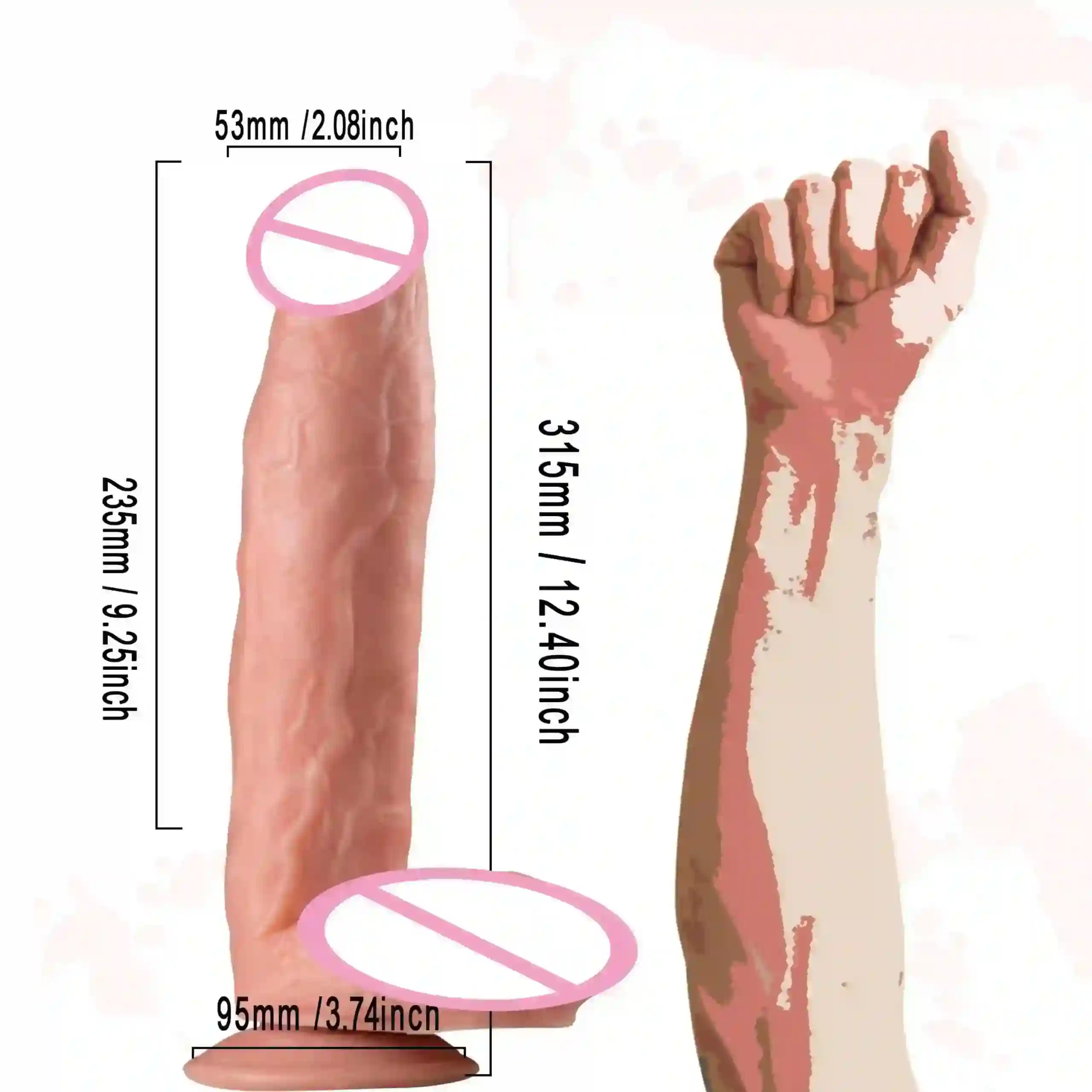 dildo realista para placer intenso