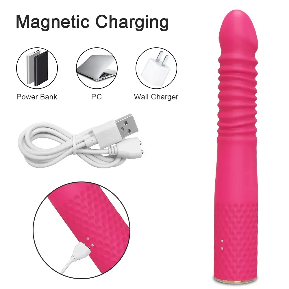 dildo silicona con vibracion 10 modos