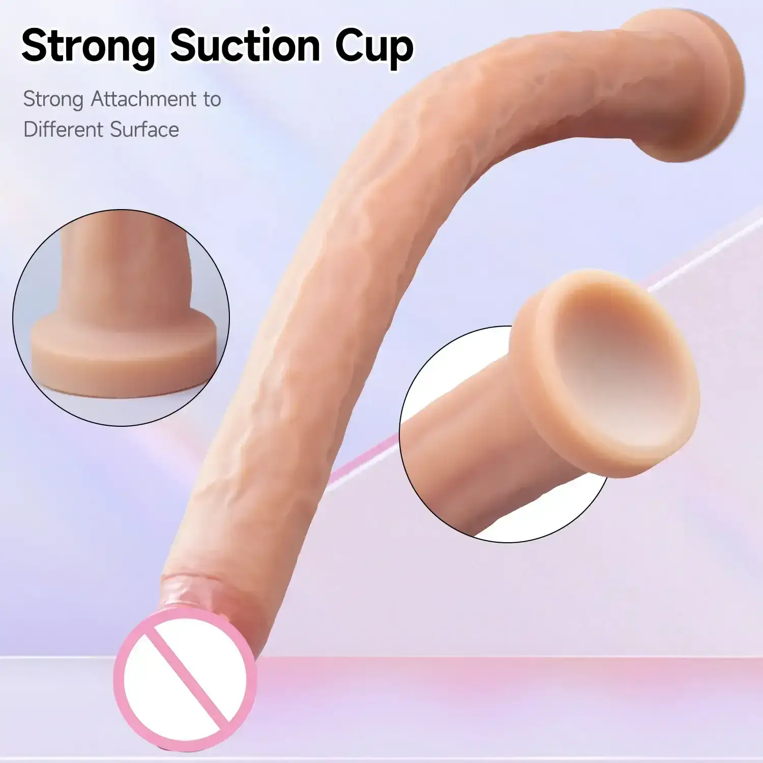 dildo silicona medica textura vivida