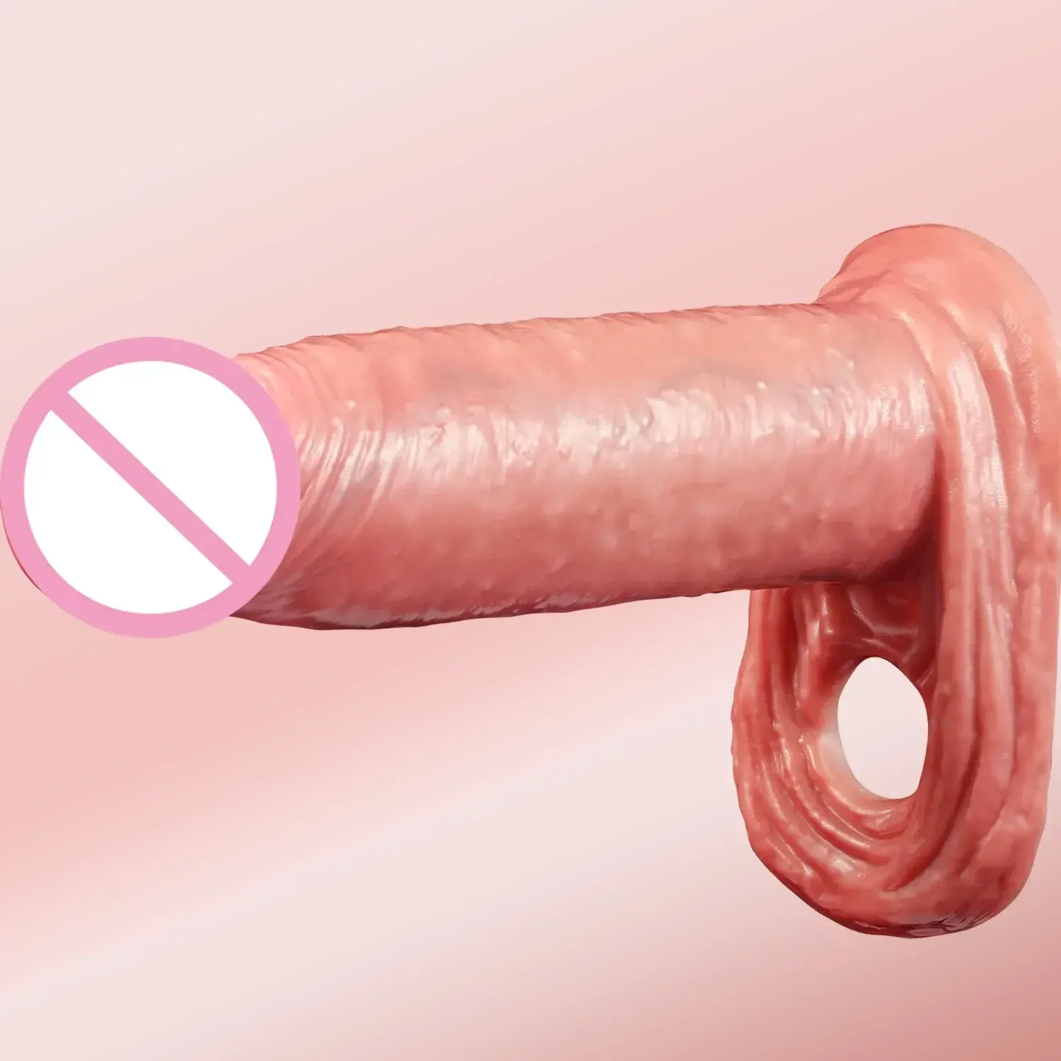 dildo suave silicona medica textura falica