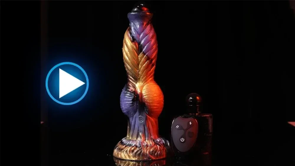 dildo telescopico silicona medica impermeable